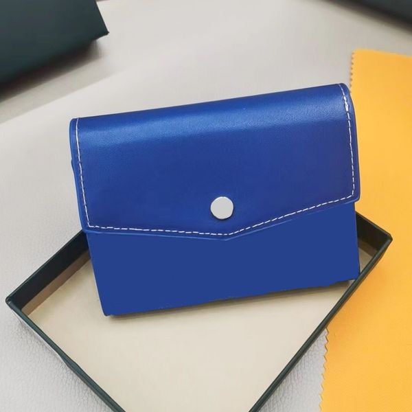 Genuine Leather Card Designer Luxury Fashion Coin Purses Quality Cardholder Key Pouch Women Mens Bag Wallet Passport Holders Keychain Wristl