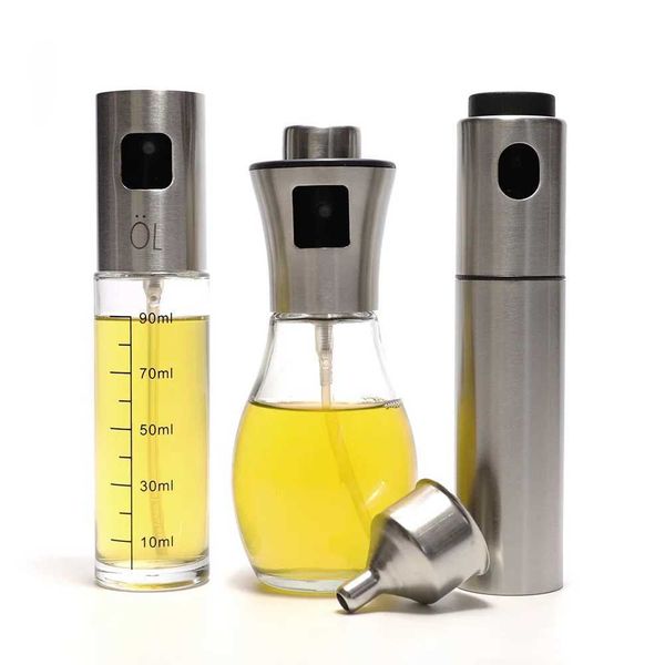 Olive Oil Sprayer Dispenser for Cooking BBQ and Air Fryer Premium Glass Oil Vinegar Soy Sauce Spray for Grilling KitchenXJ241227