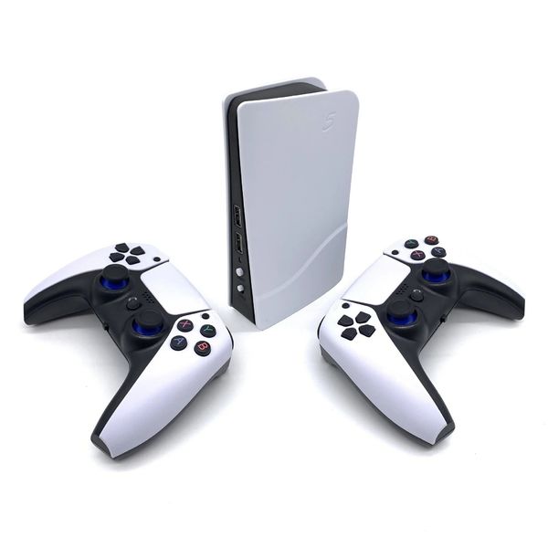 Portable Game Players 2023 P5 Plus Video Console Two Wireless Handles Teion Box 24G S905 Chip P1 More Simulators 30000games 231123