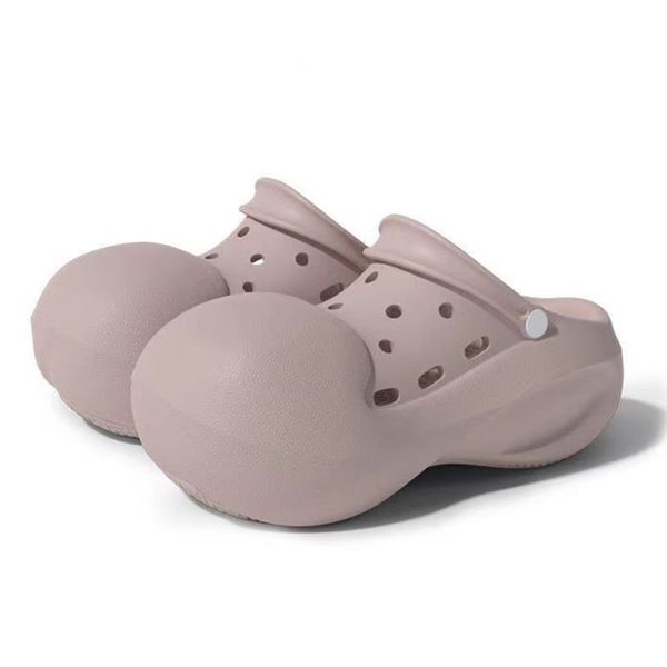 Summer Couple Big Head Slippers Thick Sole Feet Stepping Women Men EVA Platform Flat Rubber Sole Slipper Bigs Eye Accessories j3lO#
