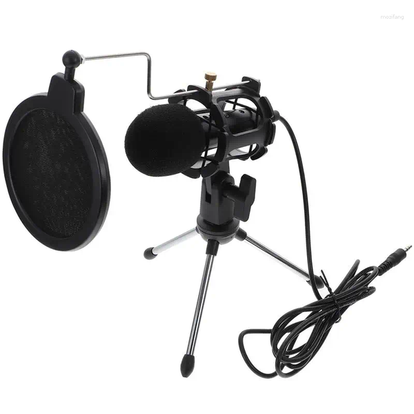 Microphones Live Microphone Studio Condenser Mini Podcast Professional Computer Gaming Mic For Laptop Desktop PC