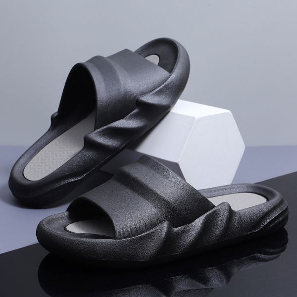 Frete grátis Slippers Designer Slides Mens Womans Plataforma de verão Sandals Black Outdoor Slipper Men Woman Couples Trainer Shoes