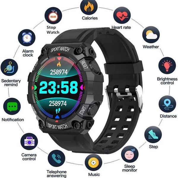 Y56 Smart Watch Mens Heart Rate Health Monitoring Watch Sports Multi functional Color Screen Smart Watch Fitness Bracelet X241226