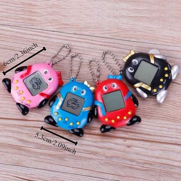 2024 Hot selling childrens mini virtual Tamagotchi game pendante Tamagotchi handheld game console toy pet toy Y240814