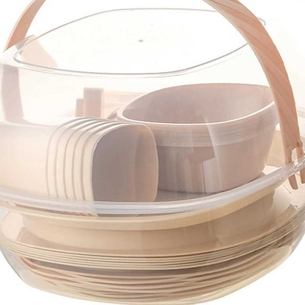 Cookware Chaos Kit Multi functional Utensils Bowl Plate for Party Barbecue BeachX240815