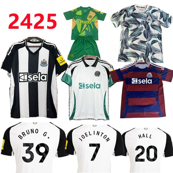 2425TONALI Soccer Jerseys GORDON NEW CALSTE TRIPPIER BRUNO G.2425 JOELINTON Football T Shirts ISAK NUFC Uniteds MAXIMIN WILSON goalkeeper Me