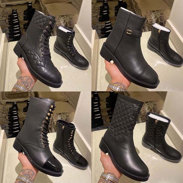 Botas de grife mulher bota de bota de gado macia Lady Lady plataforma Casual Leather Fashion High Top Women Shoes