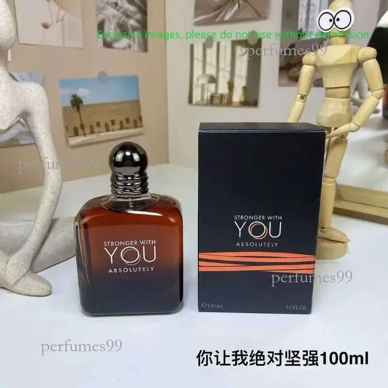 perfume cologne designer fragrance Hot Selling 100ml Stronger With You Absolutely perfume suitable for both men and women long-lasting fragrance R25