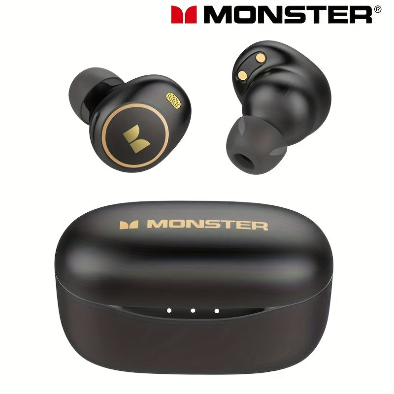 TEMU Monster Bluetooth Earbuds - In Ear Earbuds, Type-c Fast Charging, Clear Call, Automatic Noise Reduction, Long Standby Time, Suitable For Gift