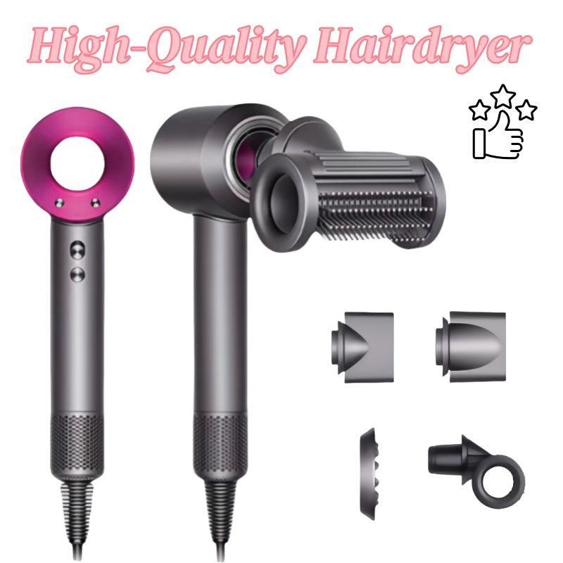 4-in-1 Hairdryer New Ultra-high speed 15 negative ion Leafless hair dryer Hotel Hair Salon 4 Air nozzle constant temperature adjustment air electric
