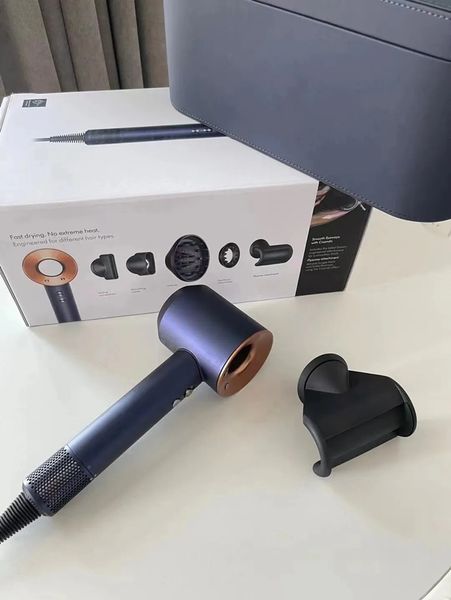 Professional 5-in-1 Ionic with Diffuser, 1600W Blow Dryer Travel, Negative Ion Care, Constant Temperature for Hair Health