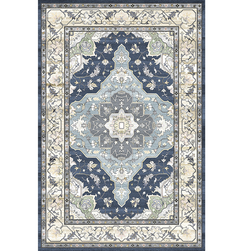 Retro Living Room Bedroom Sofa Coffee Table Bedside Blanket Bohemian Style Full Carpet