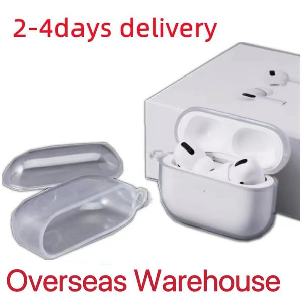 For Airpods 4 Air Pods pro 2 3 Earphones Airpod Bluetooth Headphone Accessories Solid Silicone Cute Protective Case Apple Wireless Charging