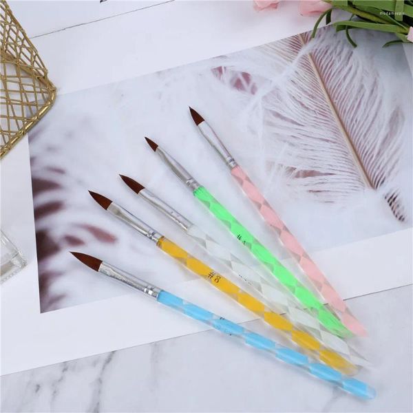 Nail Brushes Art Brush 5pcs Ainting Drawing Pens Kit Dotting Tool For Decorations