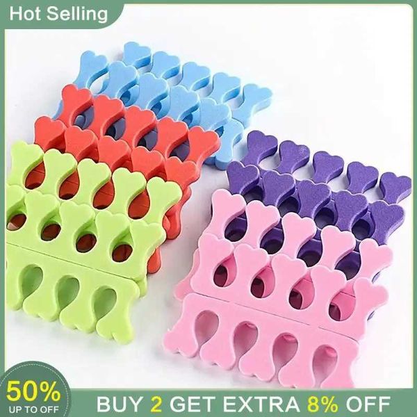 Foot tool Comfortable soft nail art toe separator nail sponge separator foot accessories nail polish gadget easy to use W240827
