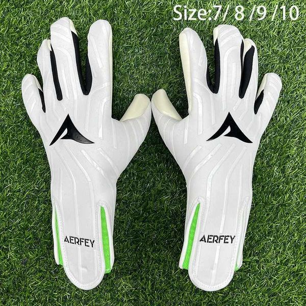 Profional Protection Football Soccer Goalkeeper Gloves Thickened latex 4 mm Adults Teenager Goalkeeper Soccer Goalie GlovesXJ241227