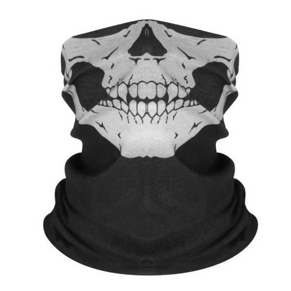 2024 Cycling Outdoor Skull Seamless Balaclava Magic Scarf New Men Women Sun Protection Bandana Neck Gaiters Riding Camping ScarfXJ241122