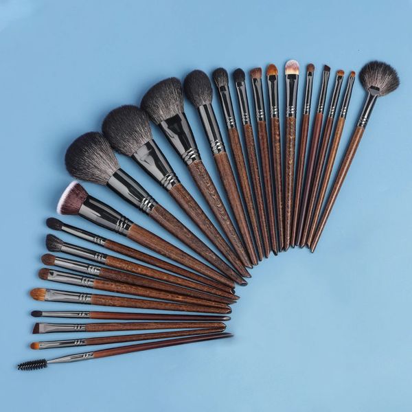 Makeup Brushes OVW Makeup Brushes Set 24pcs Natural Goat Hair Powder Foundation Contour Blending Eyeshadow Eyeliner Makeup Tools maquillaje