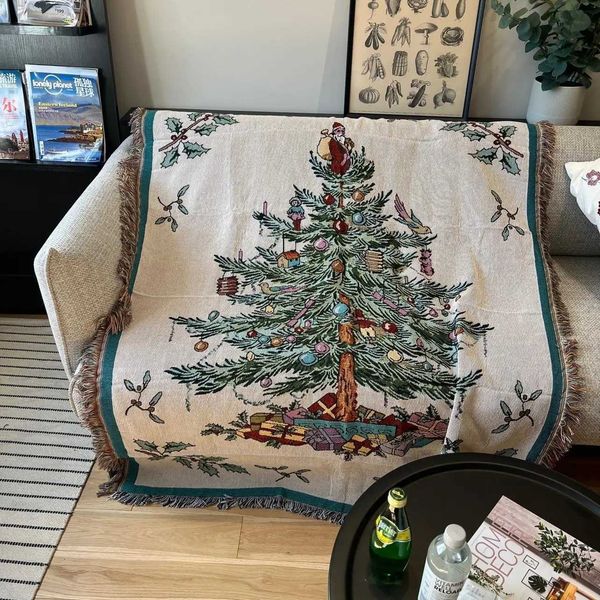 Blankets 2024 New Years Gifts Blanket Nutcracker Christmas Tree Star Throw Blanket Soft Blanket Bed Blanket Quilt Xmas Decor for Home CL2502