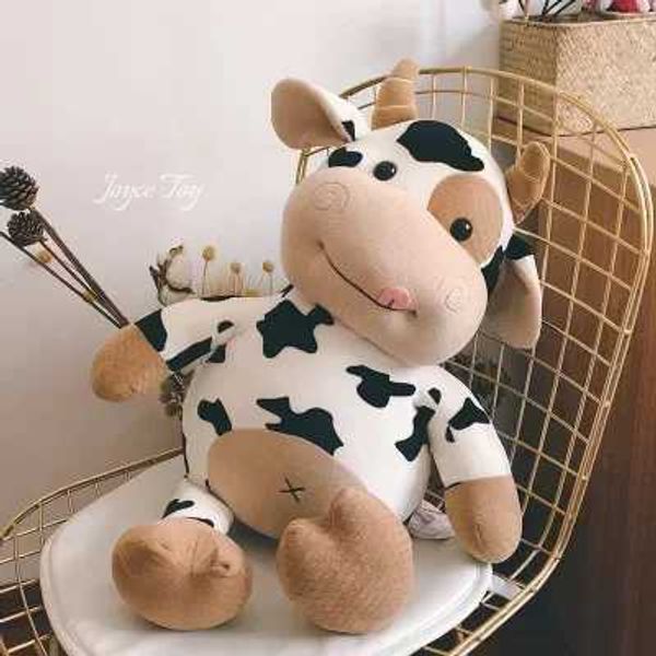 Plush Dolls Cute Cow Plush Toy Cloth Doll for Girlfriend Childrens Toy Gift Plush Toy Pillow Plush Ornaments Patong Doll z241114
