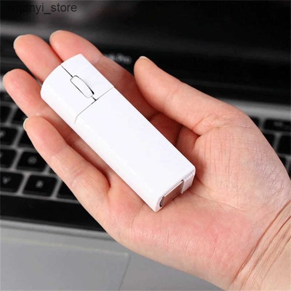 Mice 2.4G Mini Wireless Pen Design Mouse Rechargeable Portable Small Mice Optical USB Healthy Mouse 1200 DPI For Laptop Conputer PC L240910