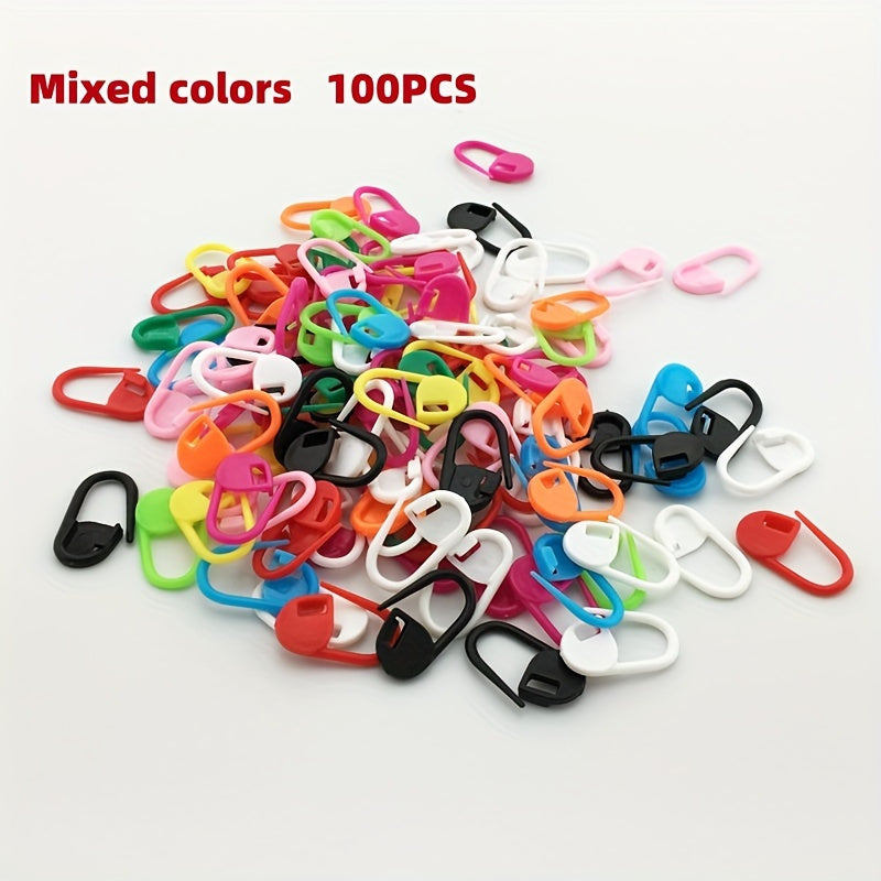 TEMU Markers For Knitting, Crochet & Weaving | -pack | Mixed Color | Assorted Diy Sweater Crafting Accessories