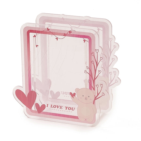 Vase acrylique imprimé