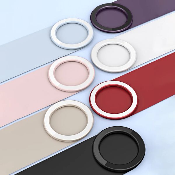 Magnetic Phone Holder for iPhone 14 13 12 Magnet Ring Mount for iPhone 14 13 12 Pro Max Phone Holder Stand for Wall Kitchen Car