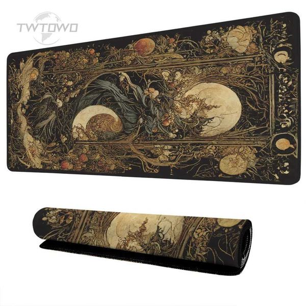 Mouse Pad Game Magic Mystic Ancient Vine XL Custom Mousepad XXL Mechanical Keyboard Pad Carpet Office Accessories Mouse Pad O250118