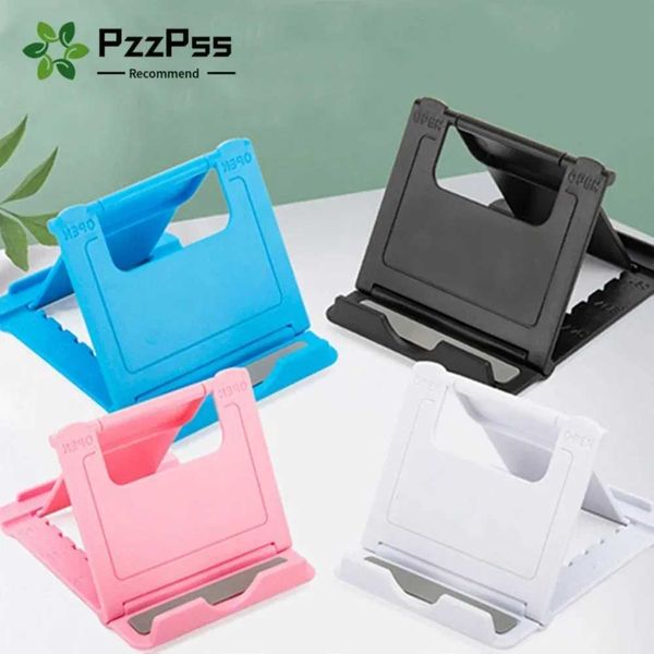 Cell Phone Mounts Holders Table Adjustable Phone Holder Bracket Desktop Stand For iPad iPhone Samsung Folding Universal Mobile Phone Stand C