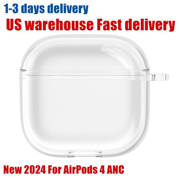 For Airpods pro 2 airpod 4 3 Headphone Accessories Solid Silicone Cute Protective Earphone Cover 2nd generation Wireless Charging Box Shockp