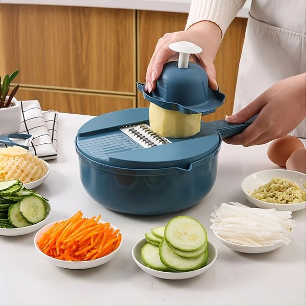 1PC Multi Functional Kitchen Manual Vegetable Slicer Household Potato And Radish Shred Slicer Egg White Separator Kitchen Tool 250110
