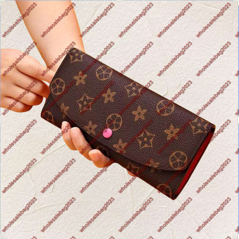 Fashion Designer Wallets Womens Short Purses Designer wallets women Holders Female long zipper purse girl card bag purse money bag wallet With box