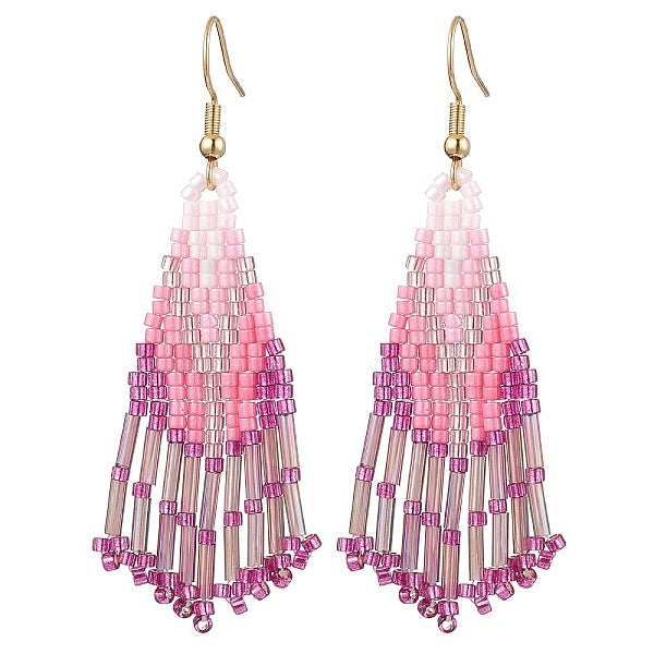 3 paire de boucles d'oreilles pendantes bohèmes en acier inoxydable 304