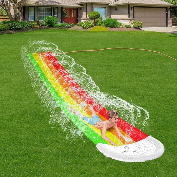 Party Balloons Games Center Backyard Children Adult Toys Inflatable Water Slide Pools Kids Summer Gifts Outdoor Toy 230503