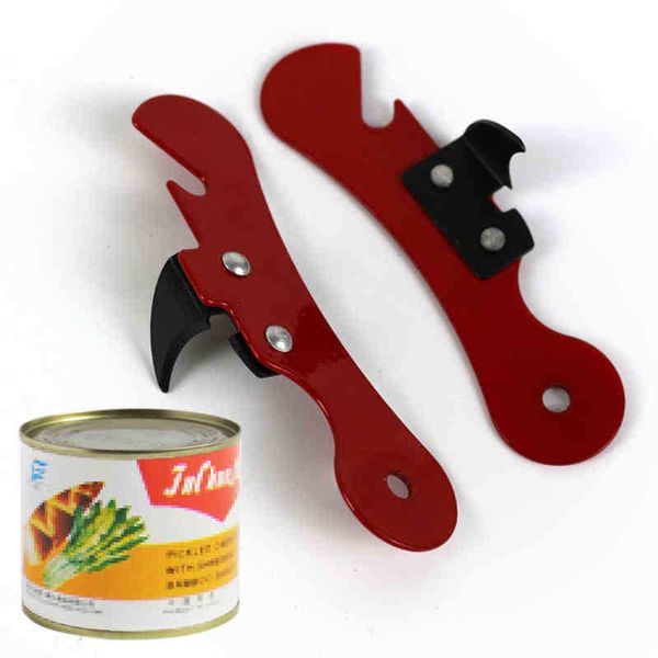 Can Opener Knife Parrot Simple Beer Open Metal S Firm Red Multifunctional Design Surface Paint Home Essentials Easy TLY072