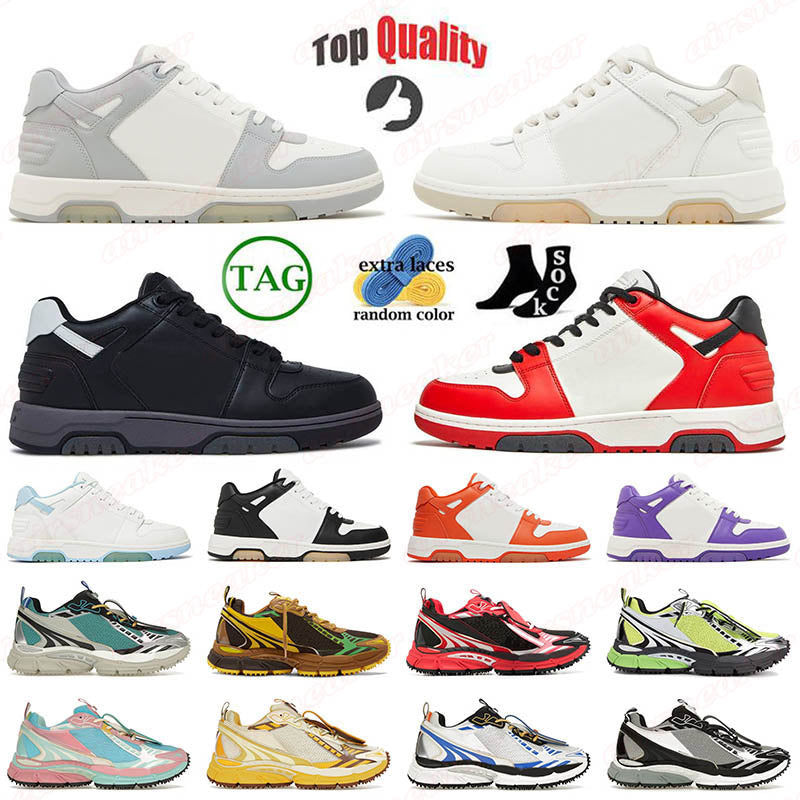 Top Designer Out Of Office Shoes Sneakers Triple Black White Wolf Grey Beige Red for Men Women Be Right Back Dhgate Plate-forme Loafers Trainers Eur