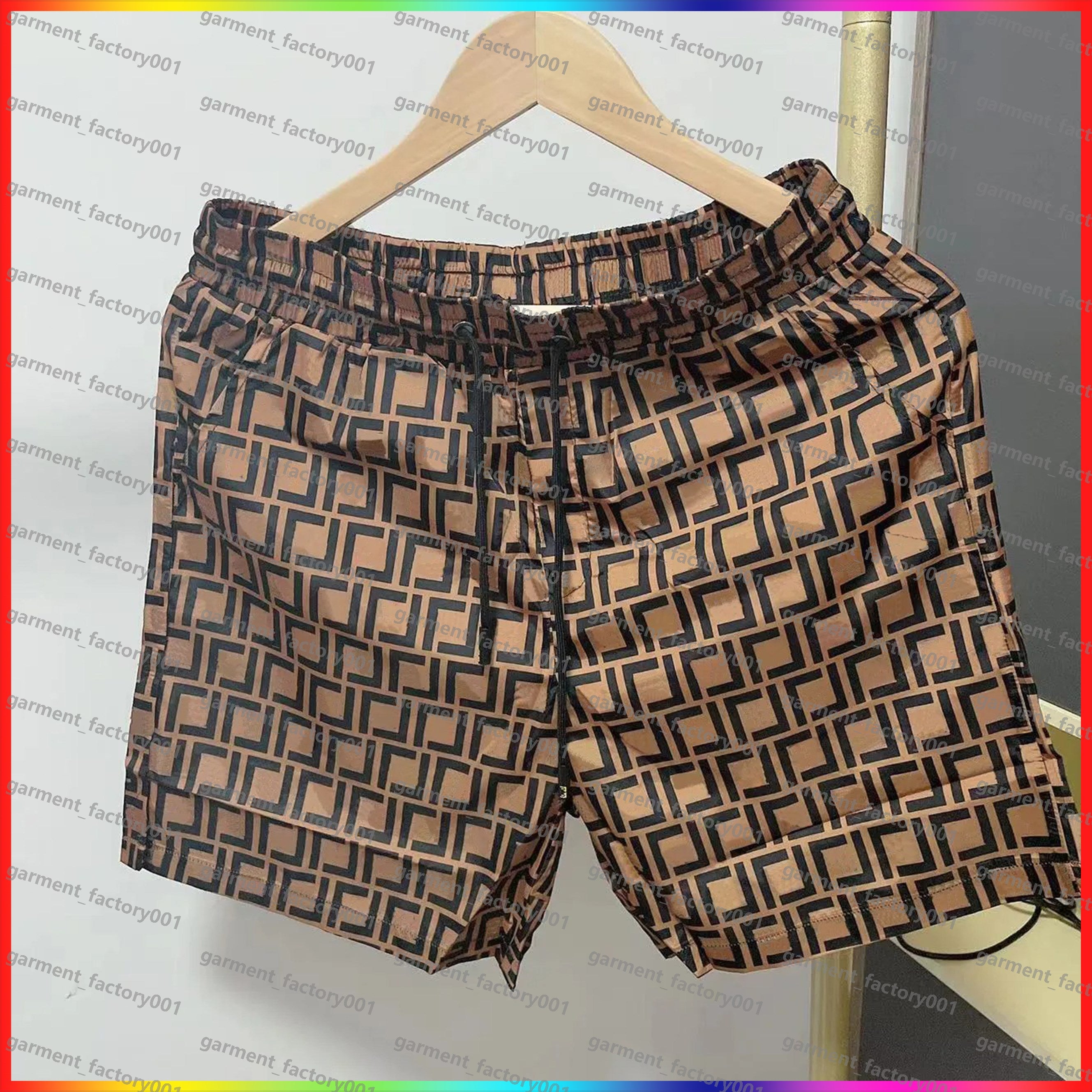 5A 2025 Mens Womens Designers Shorts Summer Fashion Streetwears Clothing Quick Drying Swim Wear Printing Board Beach Surf Pants Check Swim Trunks M-