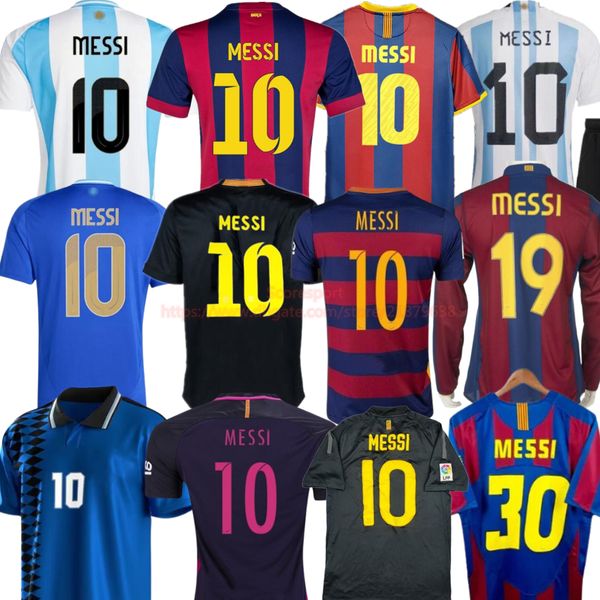 MESSIs Retro Soccer Jerseys 12 13 14 15 16 17 Vintage Football Jersey ArgentinaS 1994 2024 25 Classic Football Shirts 05 06 07 08 Long sleev