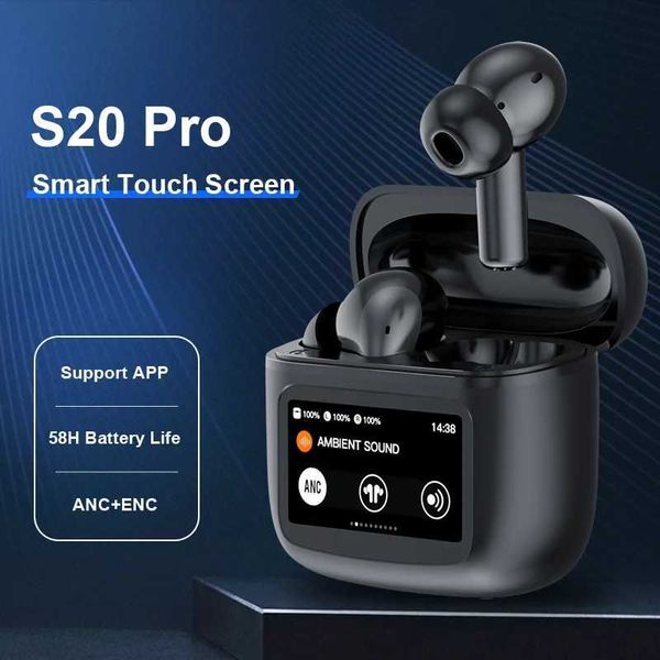 Beatfade S20 PRO Touch Sn ANC Wireless Earphones TWS Noise Cancelling Earbud etoth 5.3 port APP Long Battery life HiFi Z241218