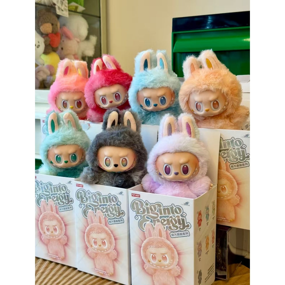LaBuBu doll V3 V2 V1 Monsters Big Into Energy SeriesBlind Box Kawaii Figure Face doll clothesDoll Keychain Decor Gift Christmas Elk labubu