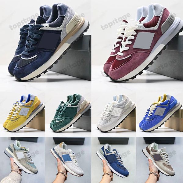 Designer Sneakers Running Shoes Mens Womens Trainers Sea Salt Suede Beige Brown Black White Orange Red Grey Gym Sports Casual Shoe Men Women