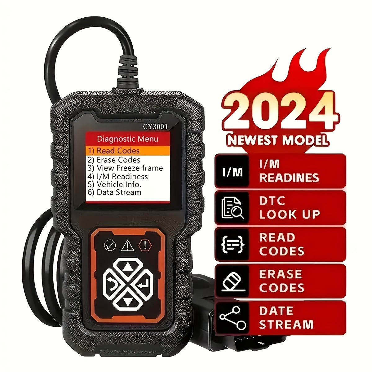 TEMU Easy-to-use Car Scanner - Instant Vehicle Diagnostics & Check Engine – Suitable For Routine Maintenance