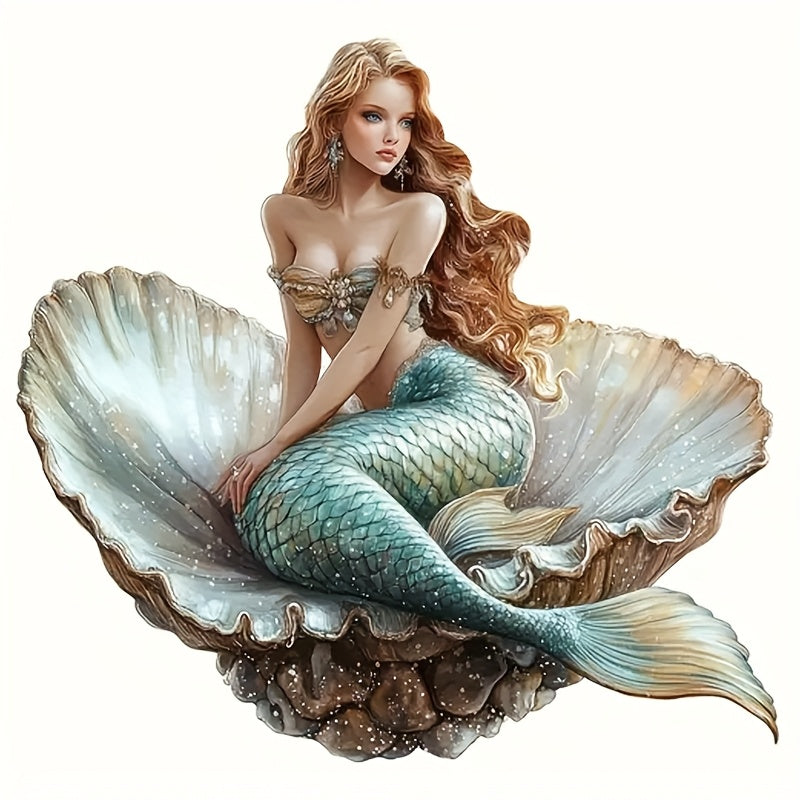 TEMU 6inch Mermaid Vinyl Decal,car Sticker For Laptop, Bottle, Truck, Phone, Motorcycle, Window, Wall, Cup Decals