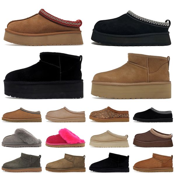 Tazz slippers Tasman wool slippers mini boot platform Australian wool sandals brown mustard seed designer shoes suede wool blend womens mens