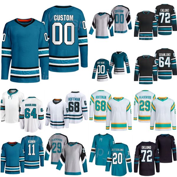 Men Kids Women 2024 Alternate Hockey 11 Luke Kunin Jersey 18 Filip Zadina 29 Mackenzie Blackwood 64 Mikael Granlund 20 Fabian Zetterlund Mik
