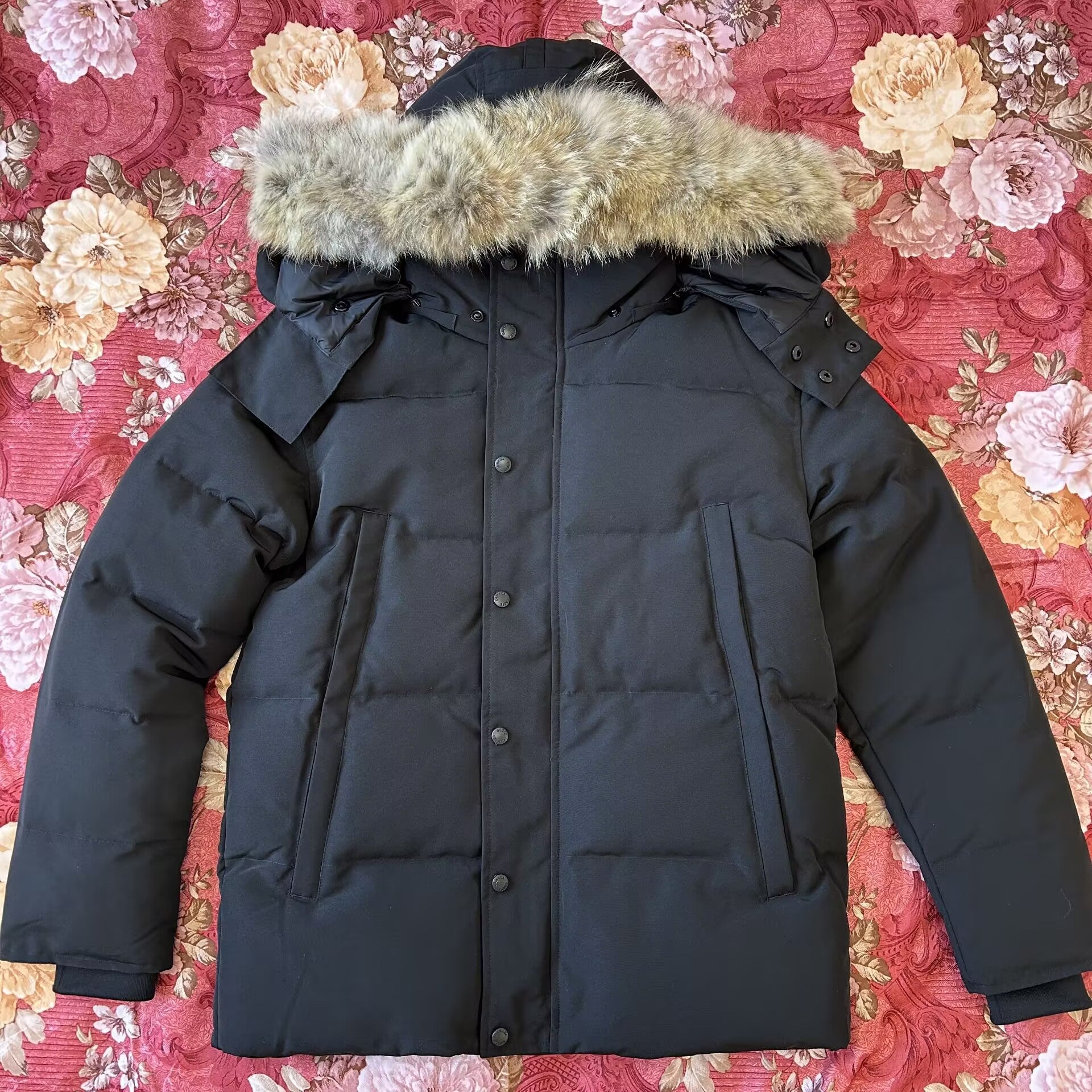 Jacket Down 29 wyndham parker Women Men 29S Wolf Fur Collar Medium Length Winter New Style Overcame Clothes Thick High-End 90% Duck Downs Mens Cloth