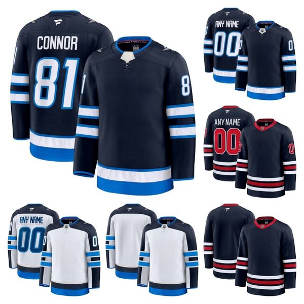 Kyle Connors Winnipeg Jet Hockey Jersey Fanatic Nino Niederreiter Vladislav Namestnikov Colin Miller Dylans Samberg Haydn Fleury Logan Stanl