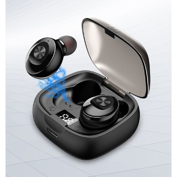 Bluetooth Earphones True Wireless Headphone TWS Mini Earbud with Microphone Charging Case HiFi Quality Headset with noise cancelling ANC Ear