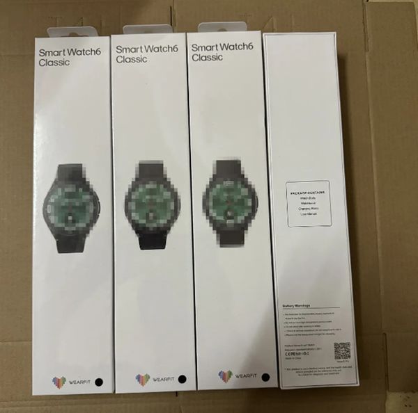 Galaxy Watch6 Classic Smart Watch 6 Bluetooth Call Voice Assistant Men And Women Heart Rate Sports Smartwatch For Android IOS